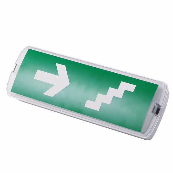 Luz de anteparo LED de emergência a pilhas de alto lúmen com certificado CE