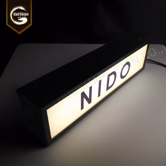 Caixa de luz de saída do sinal de orientação e sinalização de orientação